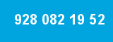 928 082 19 52 928 082 19 52